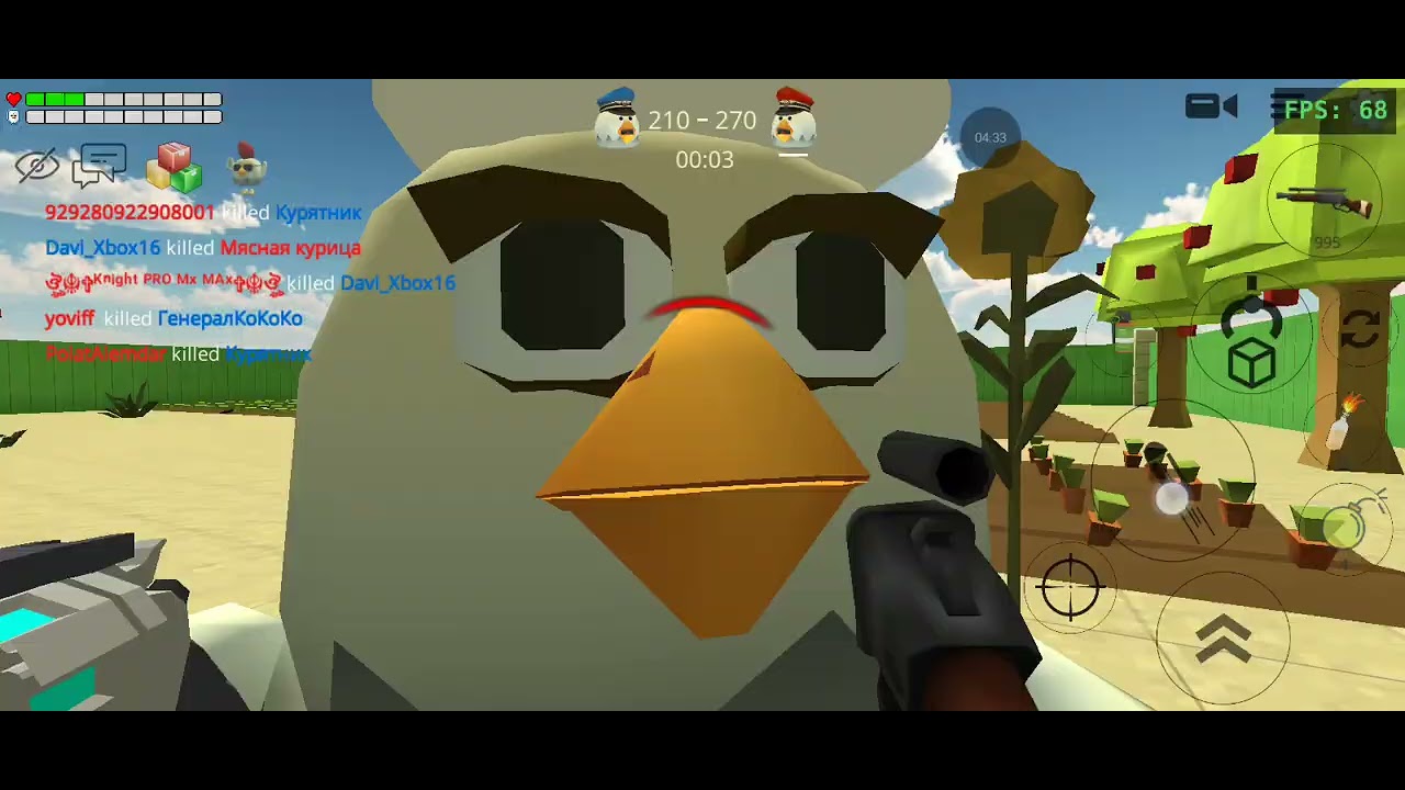 Chicken gun