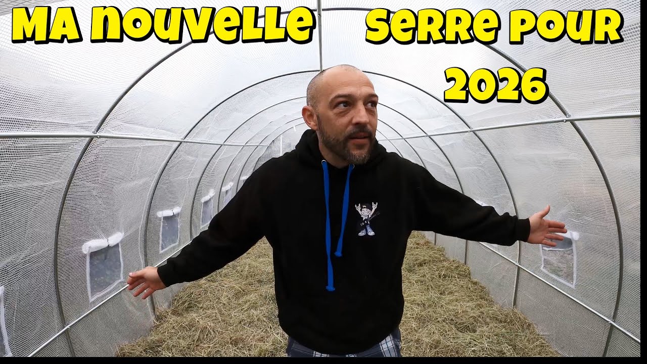 Visite de ma Nouvelle Serre de Jardin ! 🌱