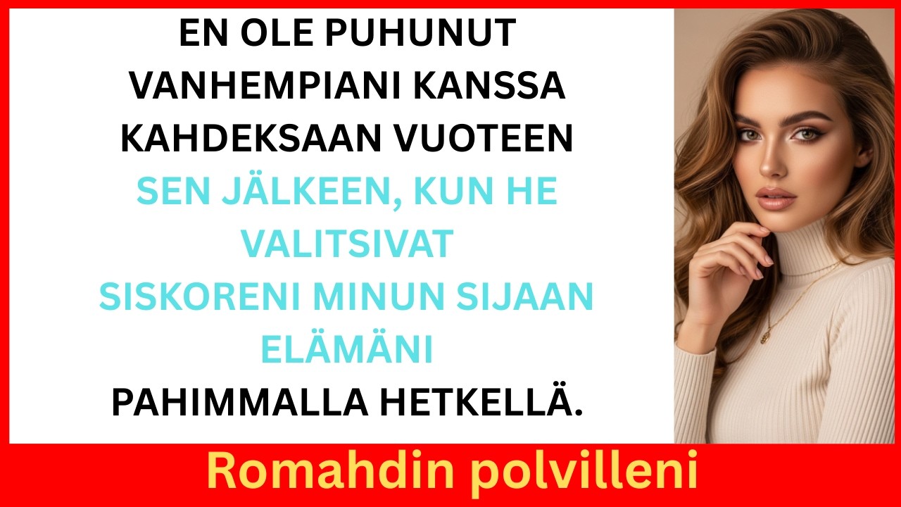 Vanhempani hylkäsivät minut sairaalaan siskoni valehtelun vuoksi – he eivät tienneet, että isoäiti