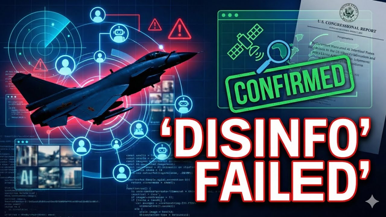 China&ndash;Pakistan Propaganda EXPOSED | US Report Confirms Massive AI Disinformation