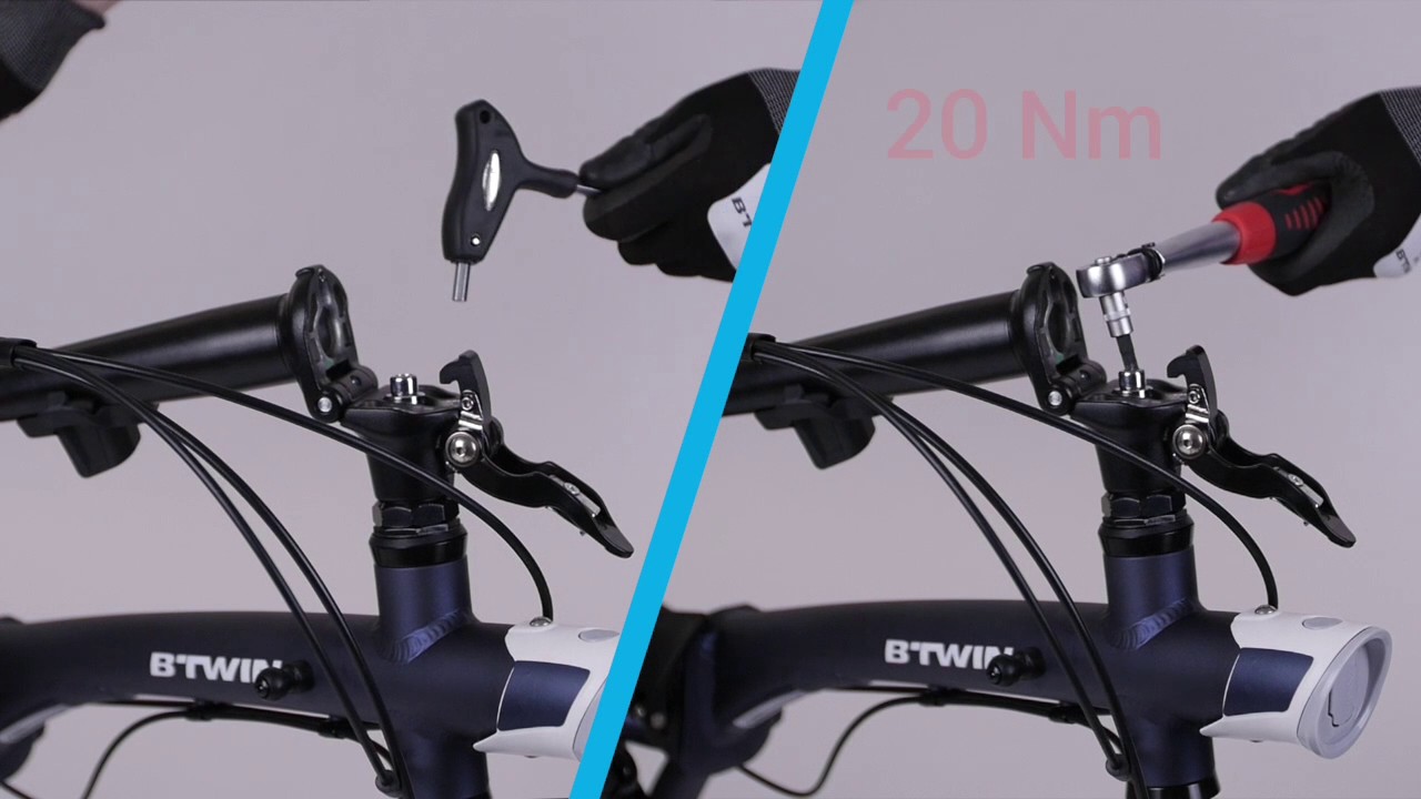 MONTAGE ET REGLAGE VELO TILT 500
