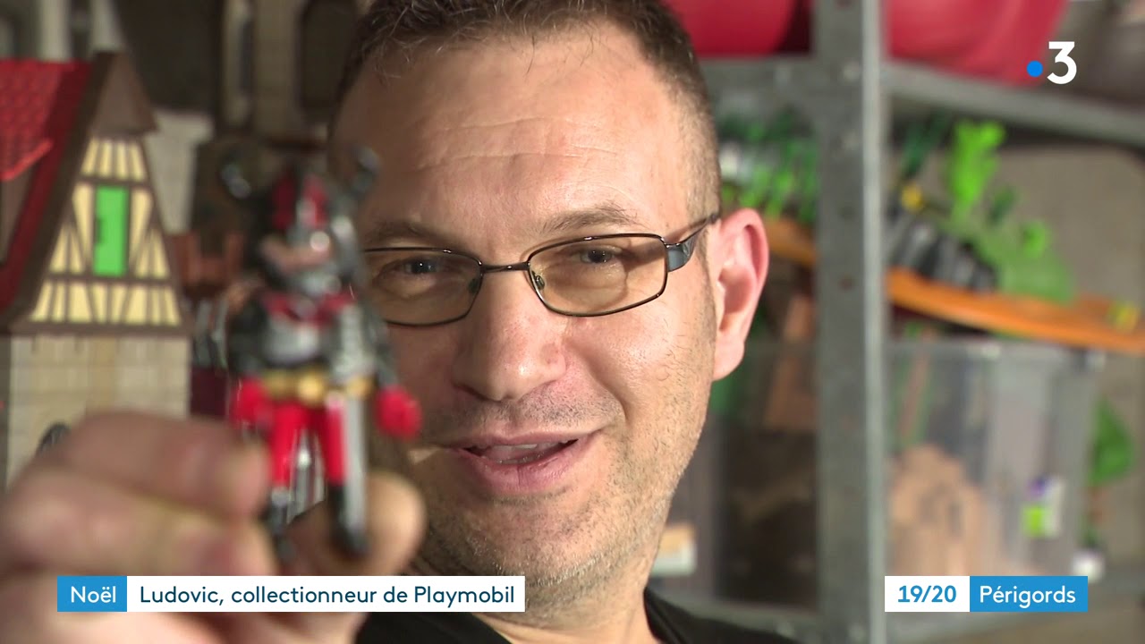 Ludovic collectionneur de Playmobil à Trélissac