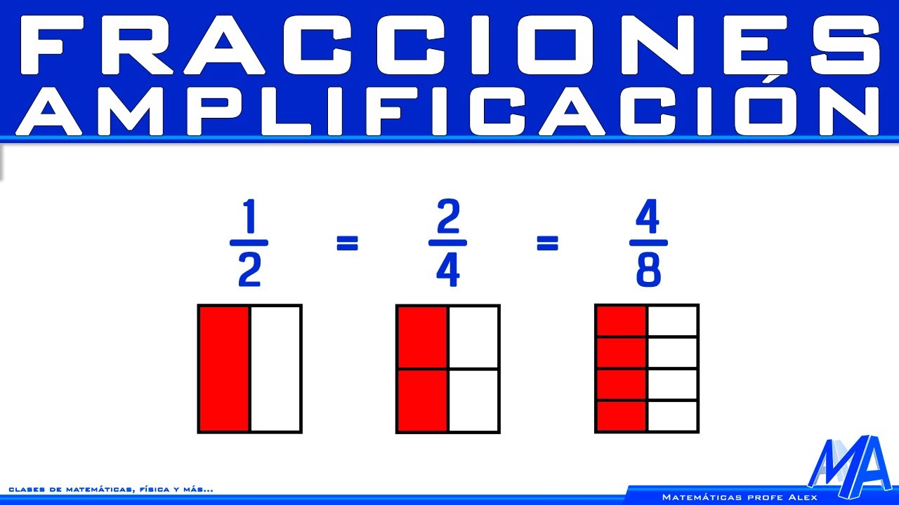 Amplificaci&oacute;n de fracciones