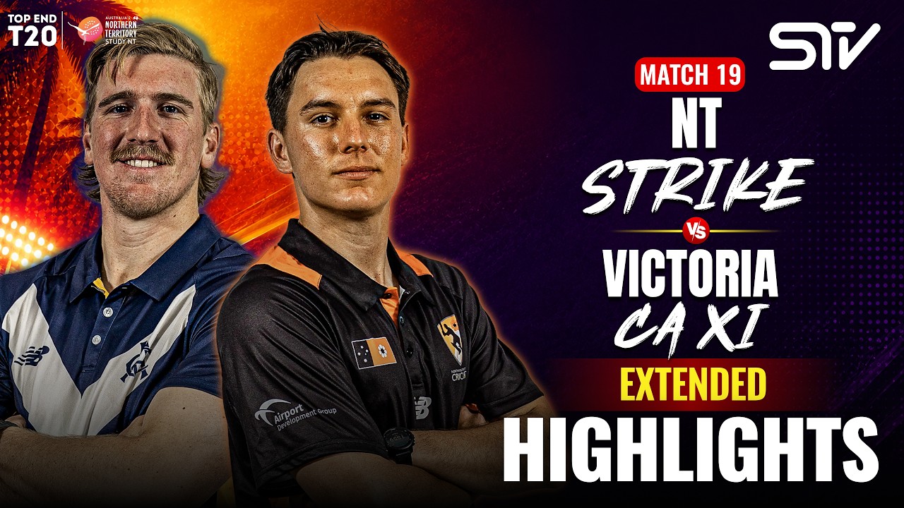 Full Match Highlights | NT Strike vs Victoria CA XI | Top End 2026 | Match 19 | DXC | ZP1K