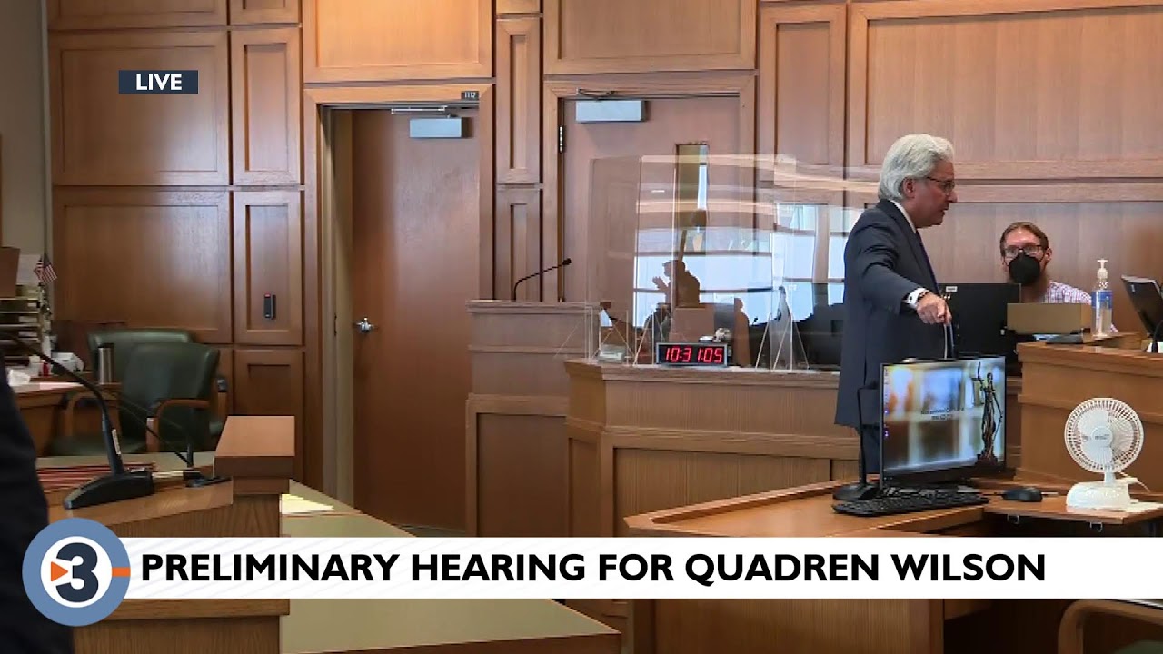 Quadren Wilson appears in court for preliminary hearing