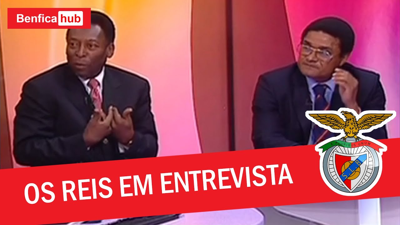 EUSÉBIO E PELÉ NO JORNAL DA NOITE (2003)