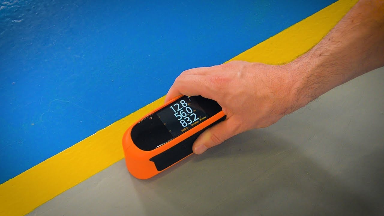 Как измерить блеск с помощью блескомера Elcometer 480