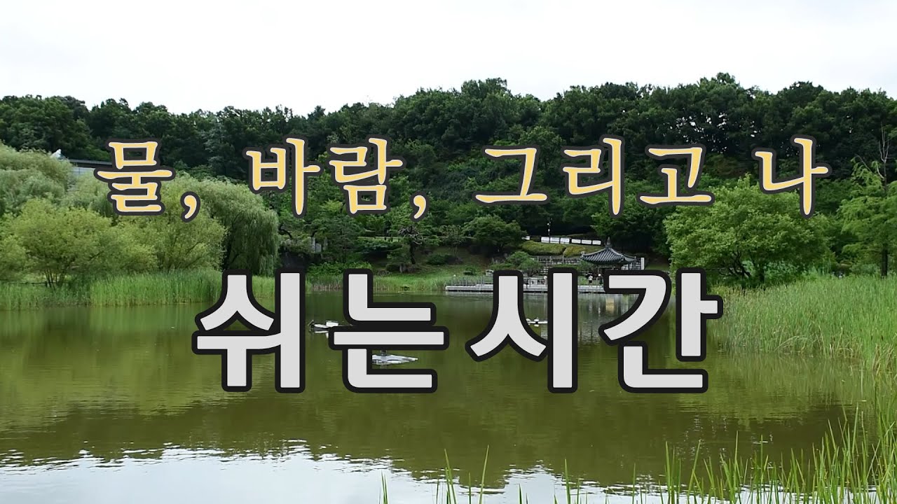 (28분)북서울꿈의숲 월령지에서 잠깐 걸음을 멈추고 생각에 잠겨보기