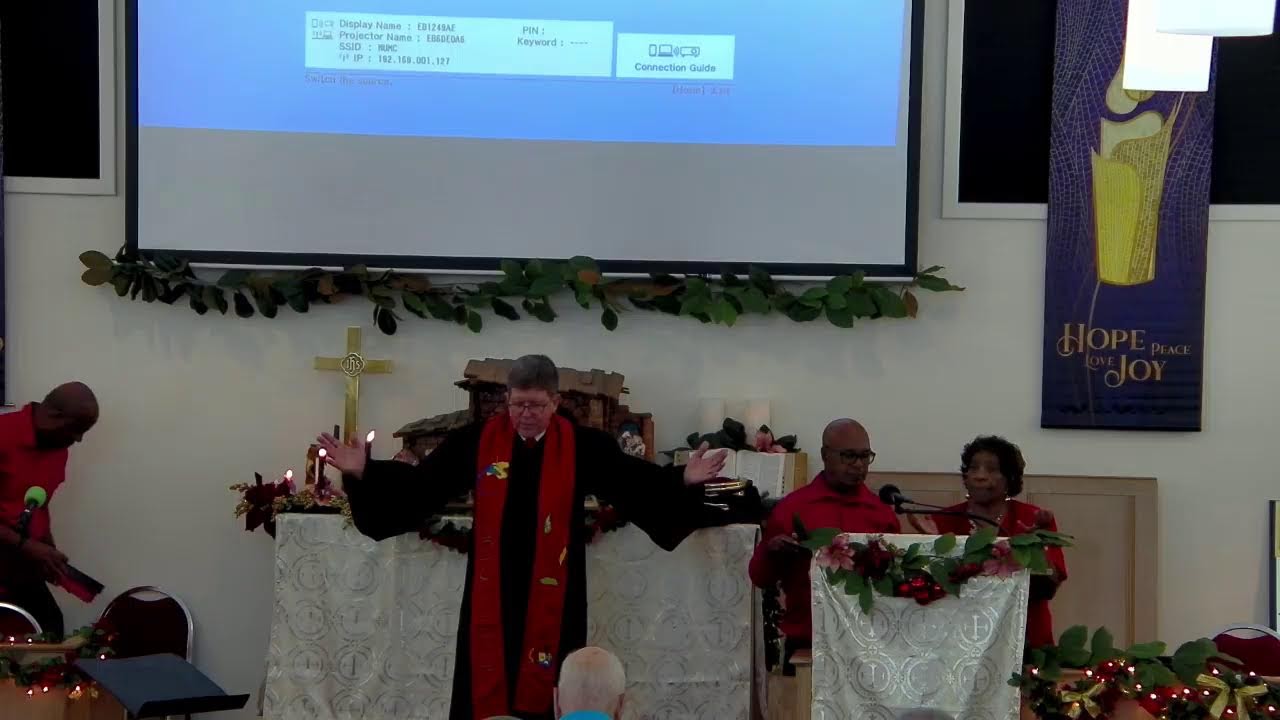 Miramar UMC live stream 10 AM Service 12/14/25