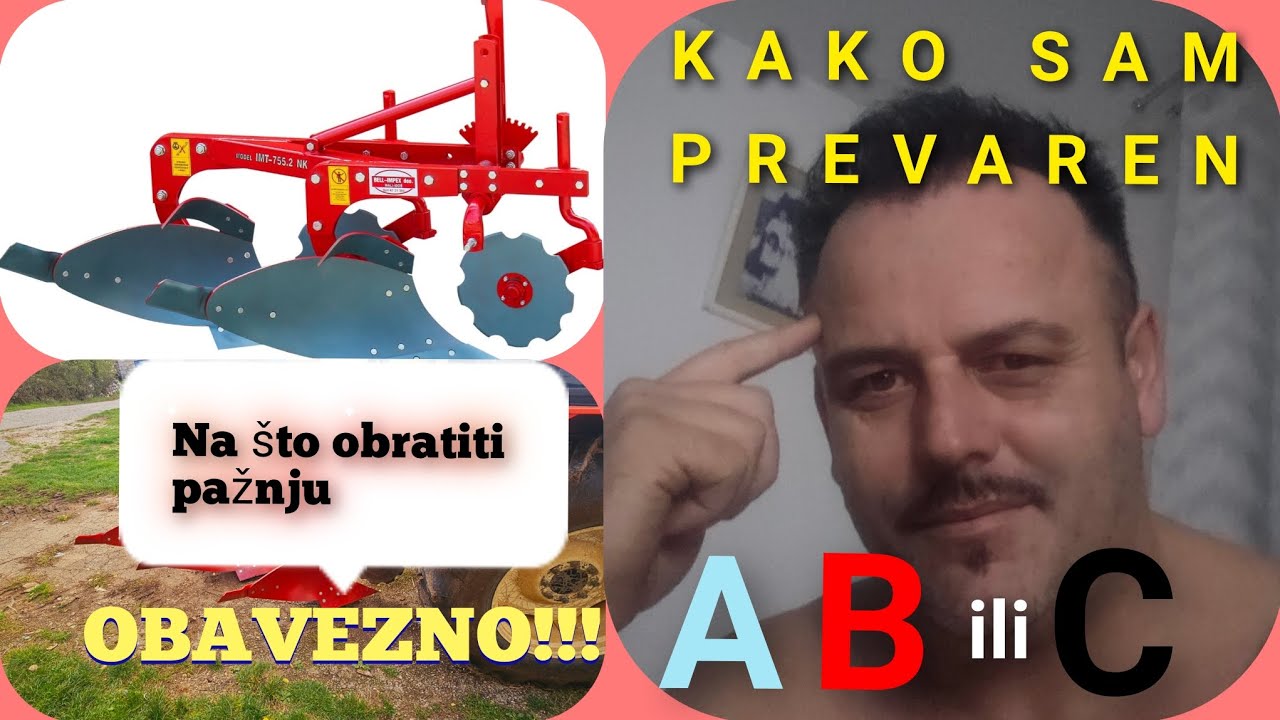 PAŽNJA kod kupovine Bell Impex IMT Pluga