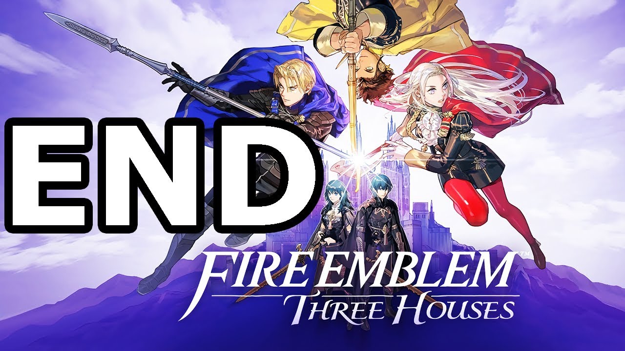 Fire Emblem Three Houses Walkthrough Ending - No Commentary Playthrough (Switch)