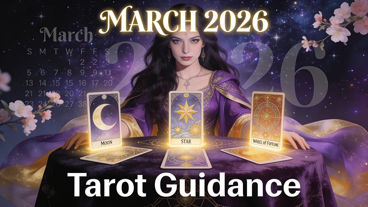 🔮 March 2026 Tarot Guidance: Your Monthly Forecast Revealed! ✨