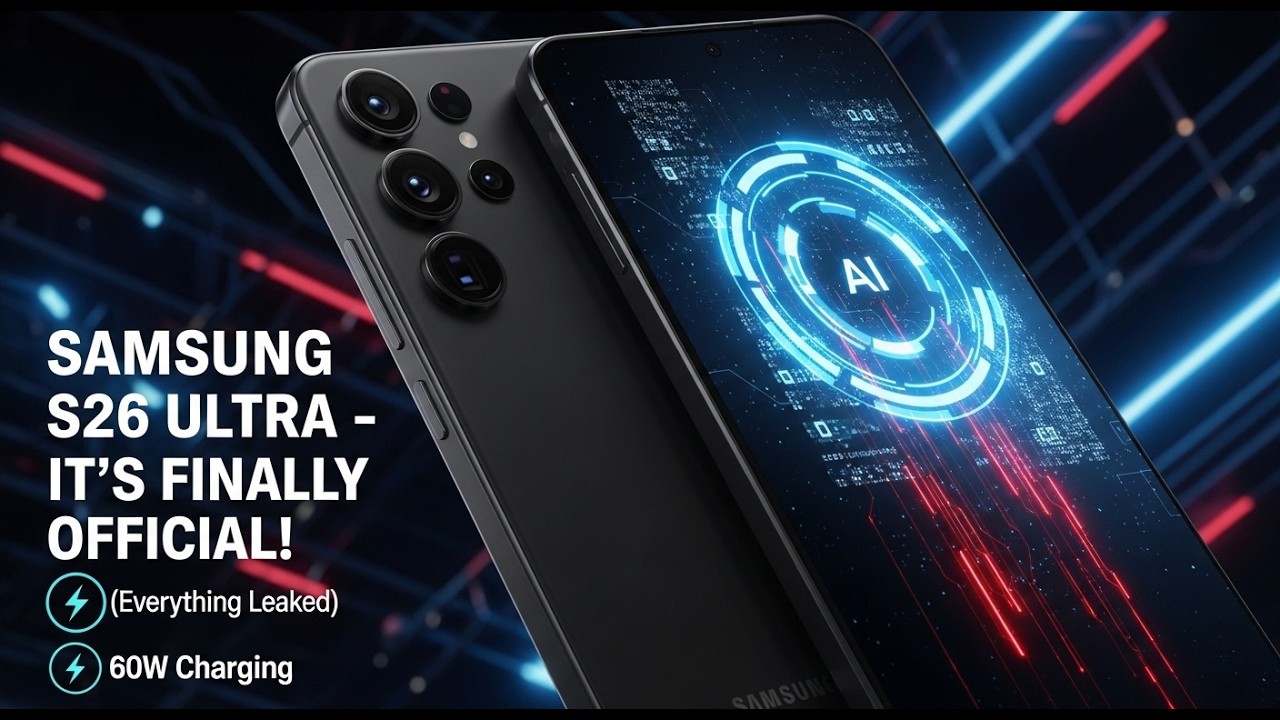 SAMSUNG S26 ULTRA - IT’S FINALLY OFFICIAL! (Everything Leaked)