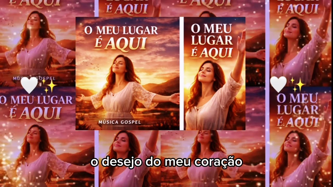 O MEU LUGAR É AQUI | Música Gospel Inspiradora 🙏