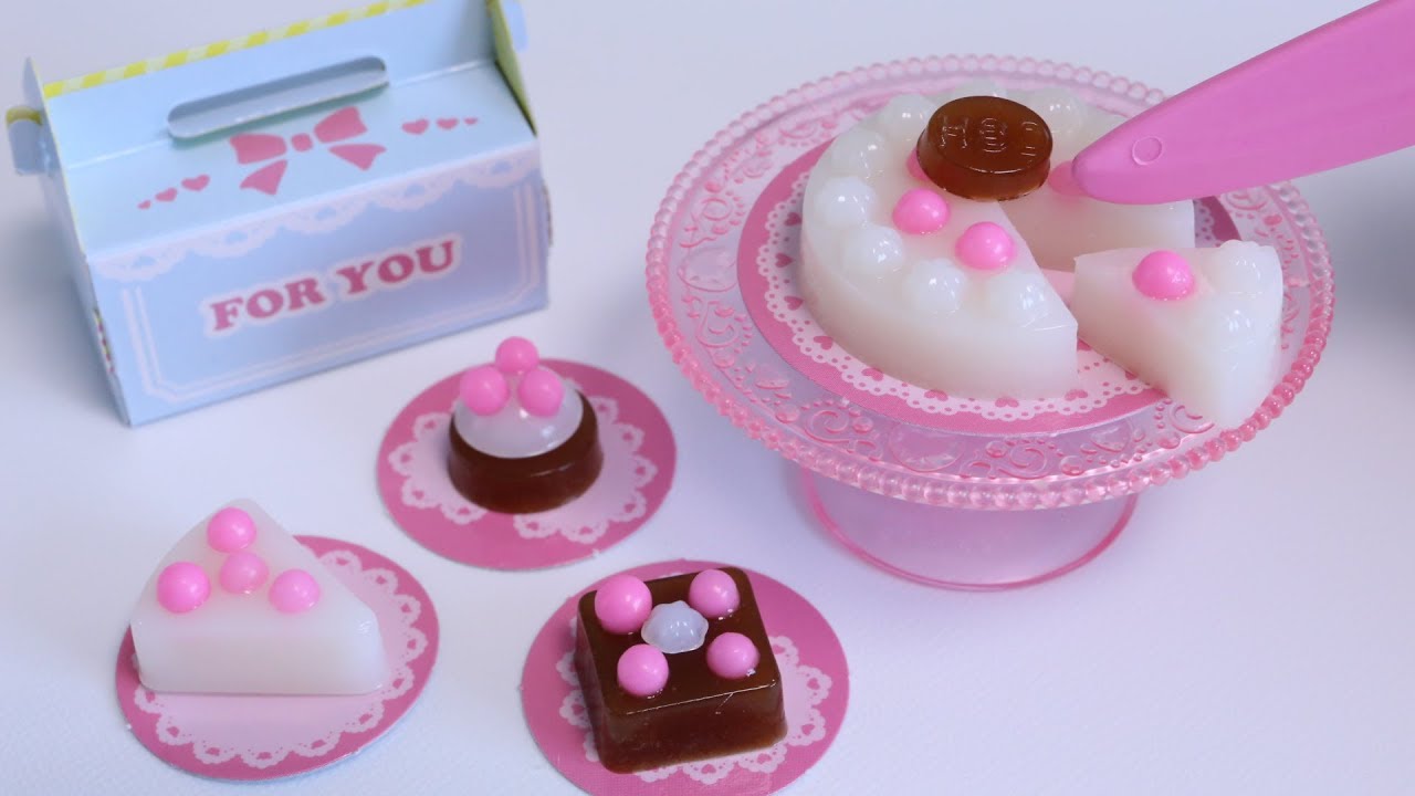 Kawaii Mini Gummy Cakes Making Kit【New DIY Candy】