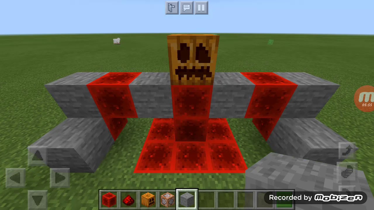How to spawn Redstone monstrosity in minecraft(list of items r in the description)