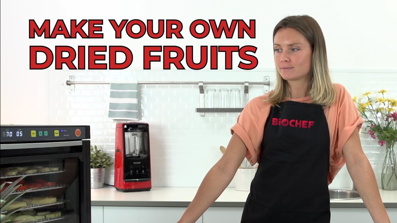 Dehydrate fruit in your own Kitchen - BioChef Savana Food Dehydrators