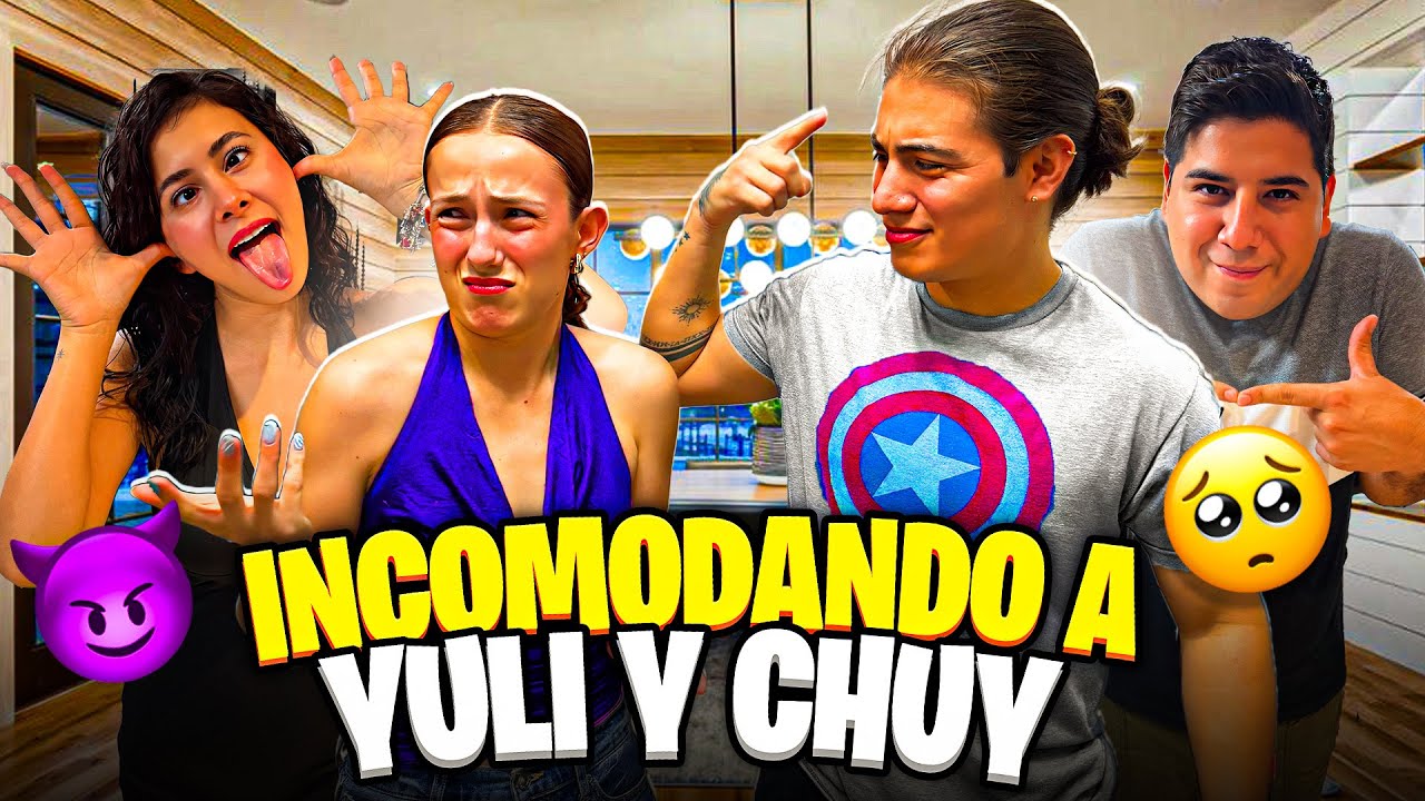 INCOMODANDO A YULI Y CHUY *CRINGE* | Alan Mejia