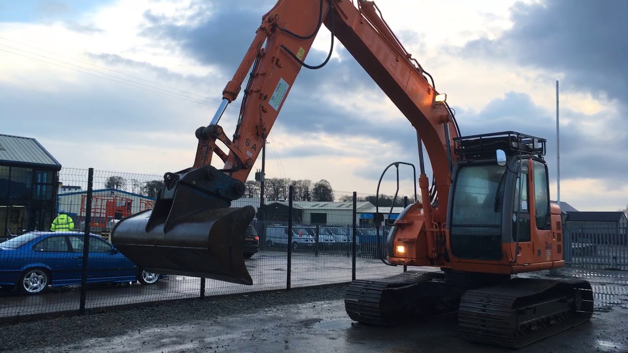 2008-HITACHI ZAXIS 135US 13.5 TON ZERO TAIL EXCAVATOR