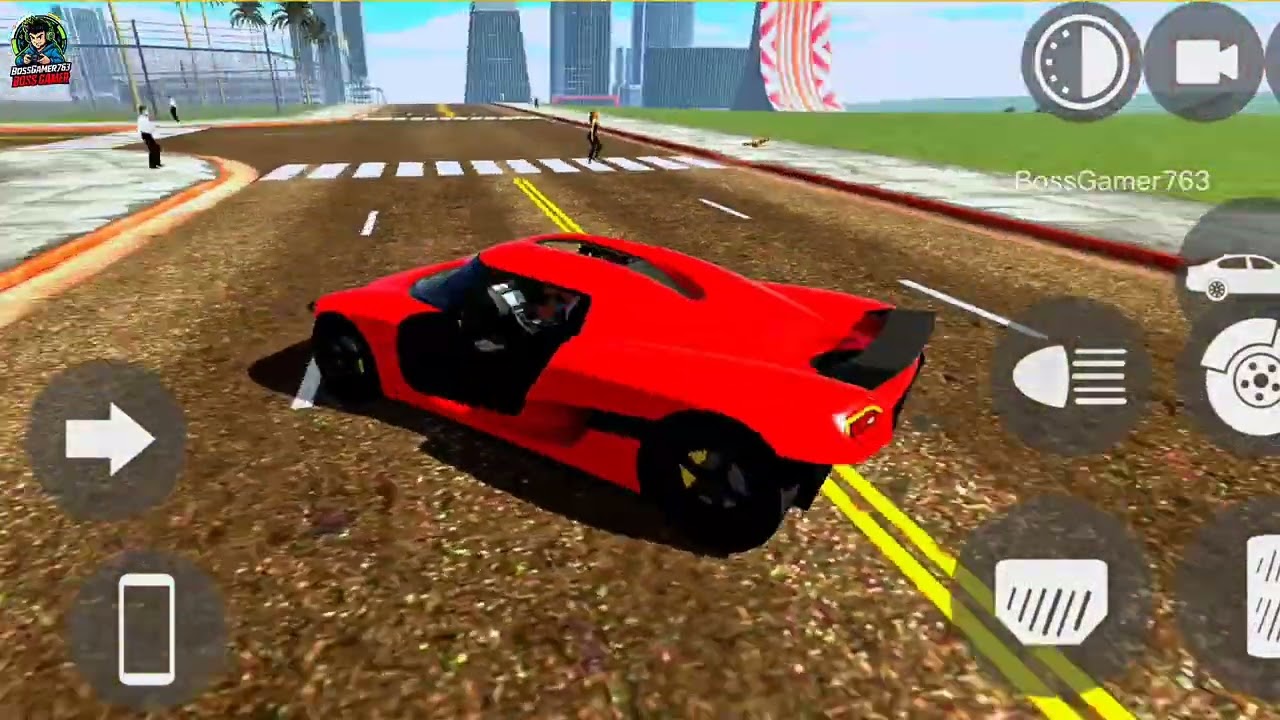 Franklin Team Vs Police Team Car Racing 🚓🔥 Indian Bike Driving 3D | BossGamer763