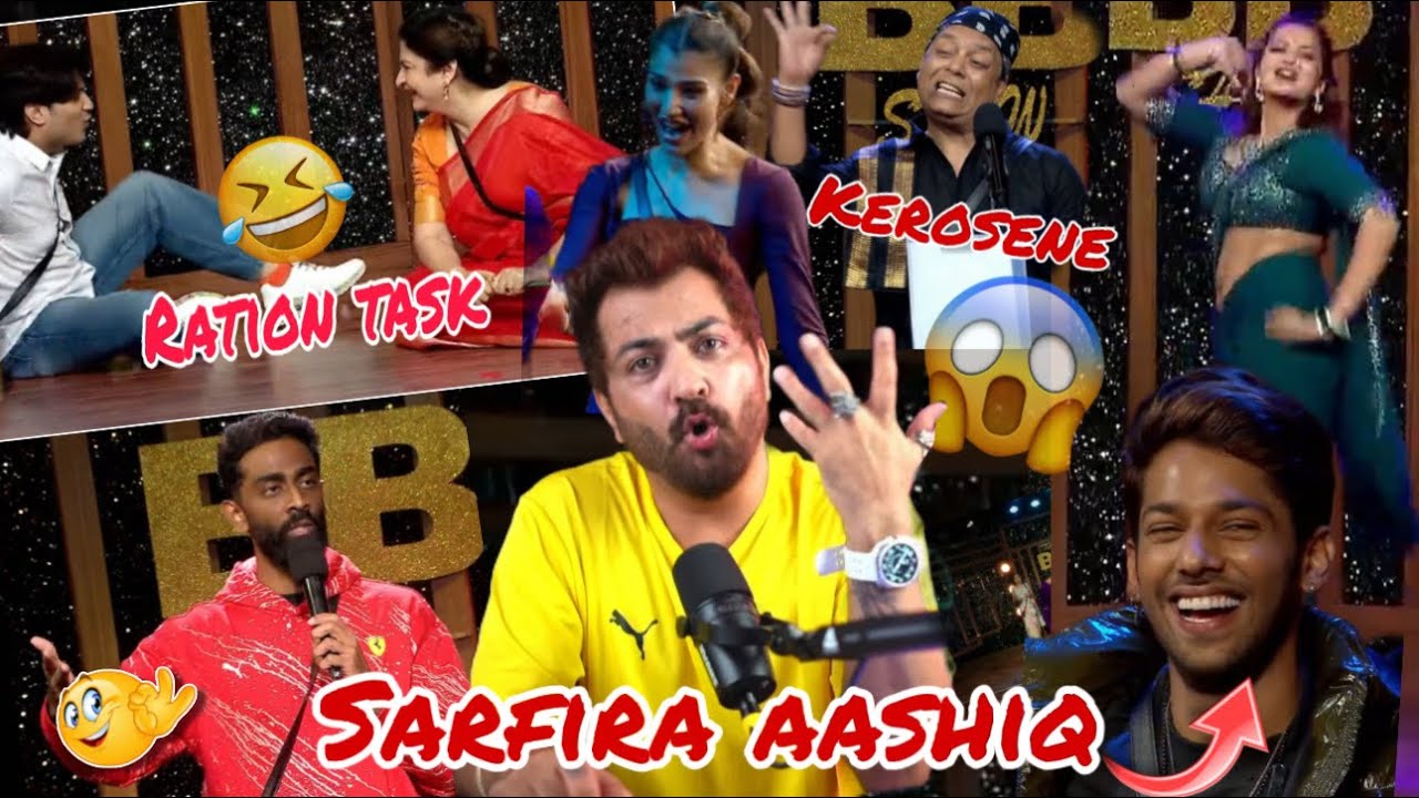 #BIGGBOSS19 : RATION TASK BASEER SARFIRA AASHIQ🫢NEHAL DARBADAL😲 ZEISHAN KEROSENE 🤮TANYA 🫢 PRANIT 👌