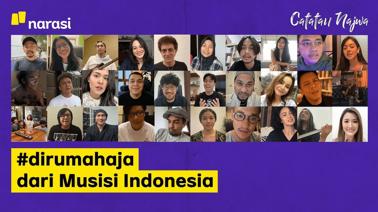 #dirumahaja dari Musisi Indonesia | Catatan Najwa