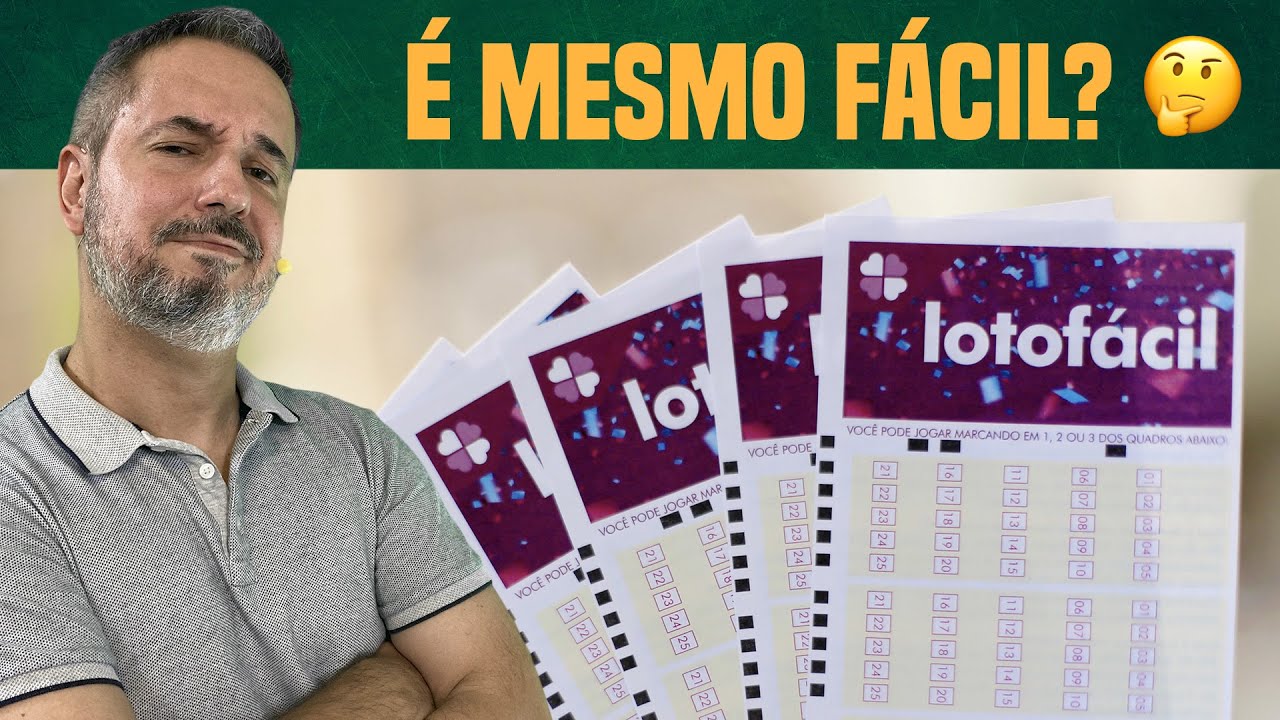 A LOTOFÁCIL É MESMO FÁCIL? Tudo sobre suas chances de ganhar!
