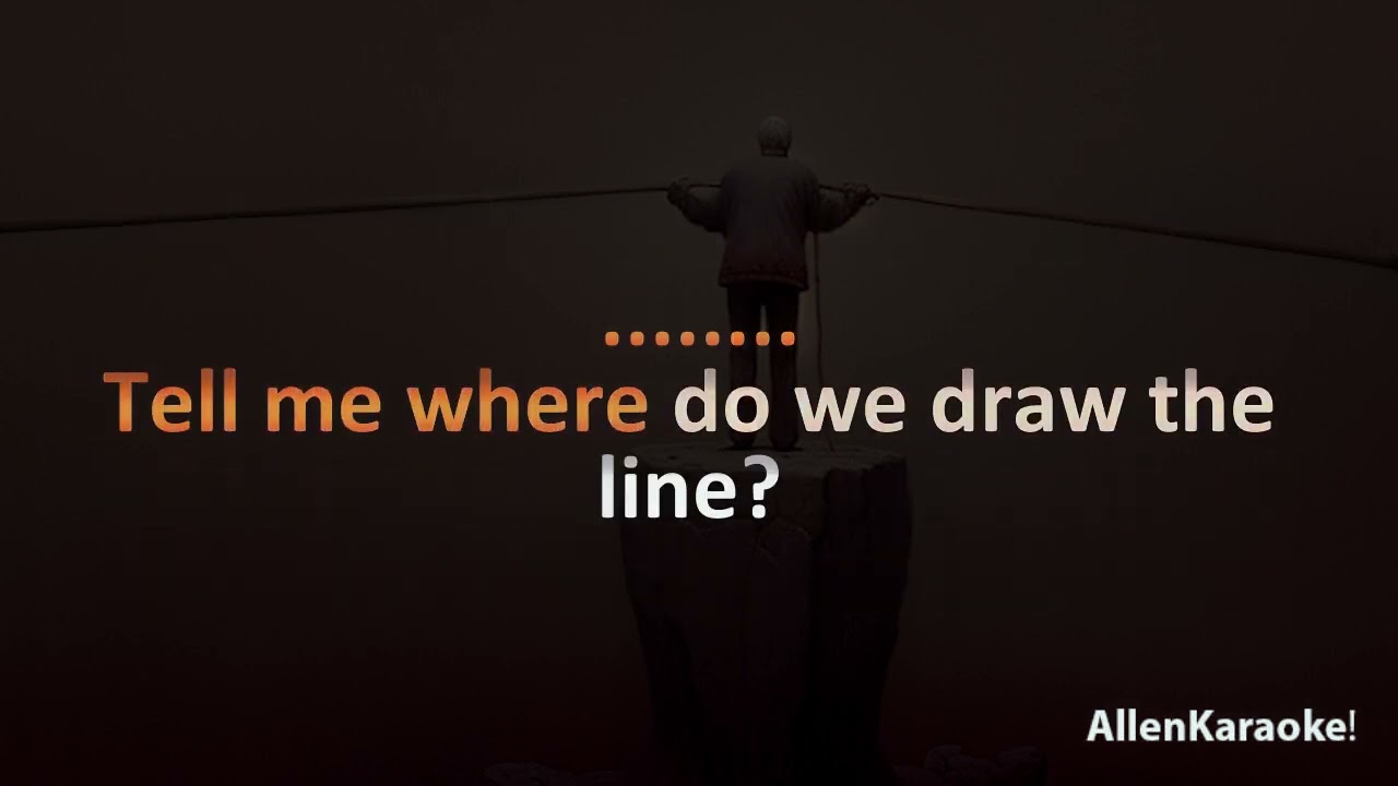 Poets of the Fall - Where Do We Draw the Line (Karaoke)