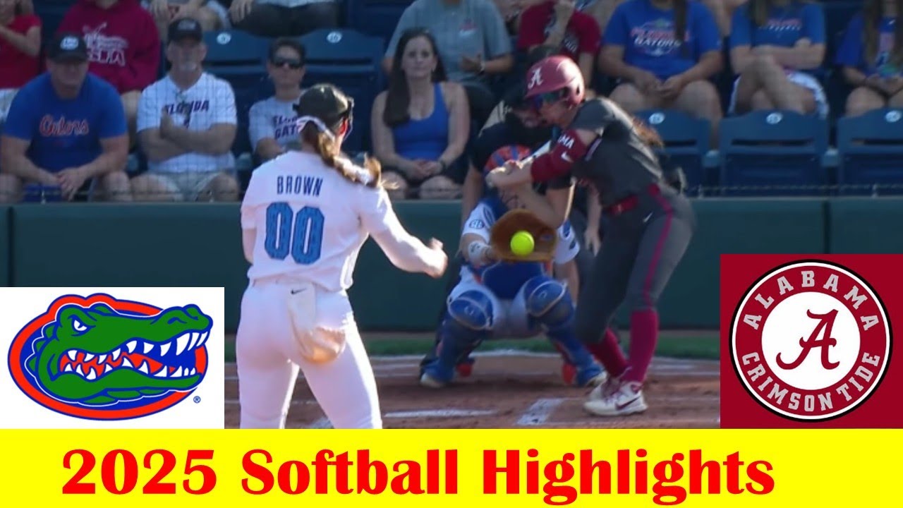 #17 Alabama vs #7 Florida Softball Game Highlights 4 18 2025