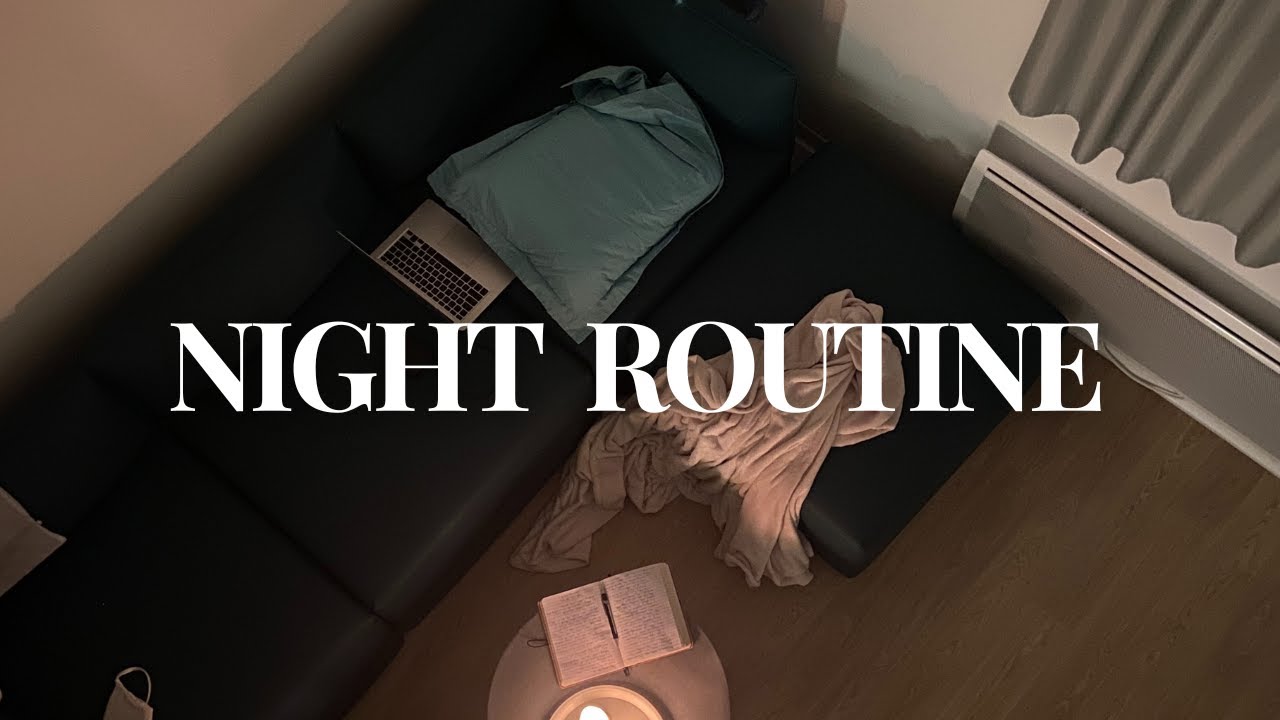 a cozy evening in my life for relaxation & deep sleep.