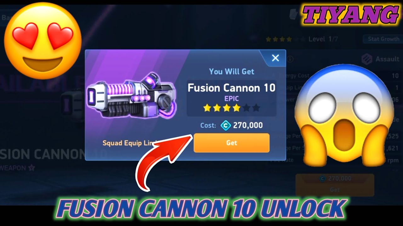Finally Unlock New Weapon Fusion Cannon 10 🔥🔥 In Gear Hub | Mech Arena