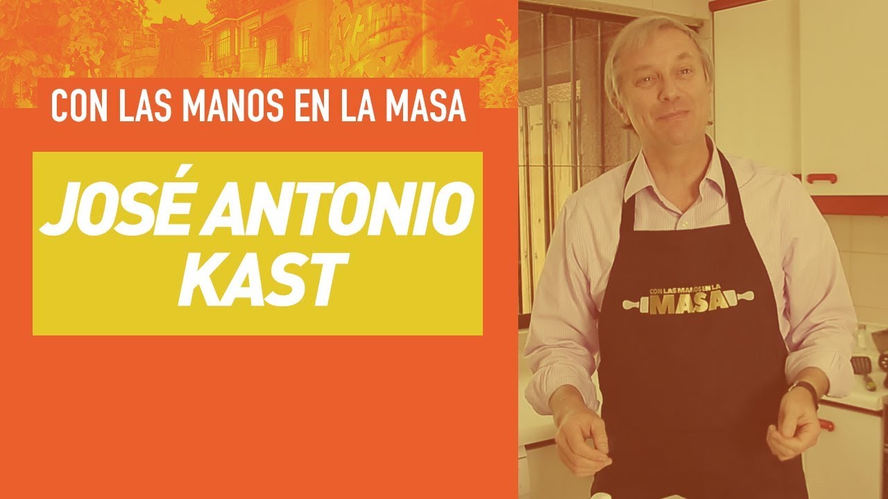 José Antonio Kast cocina y se confiesa en #ConLasManosEnLaMasa