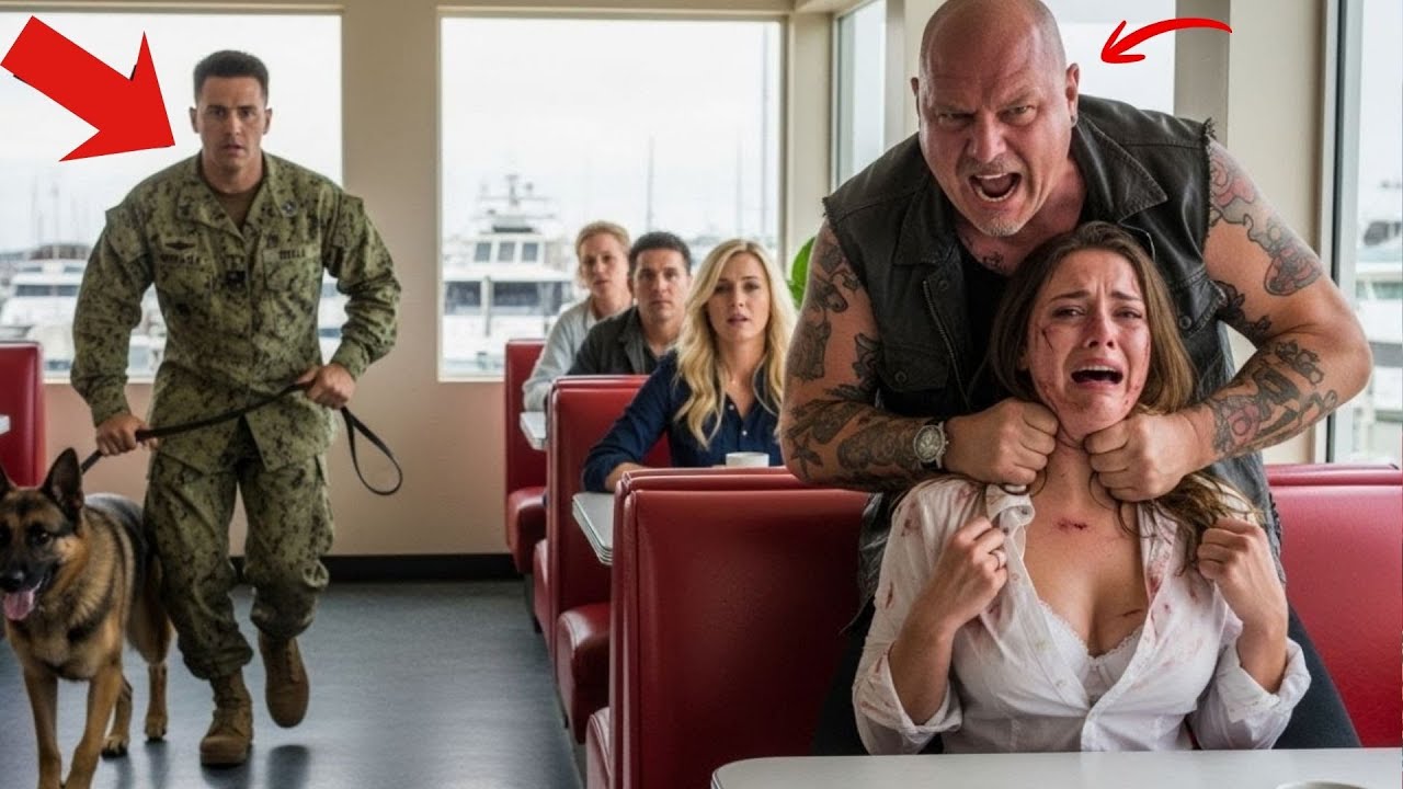 Il pensait que personne n’oserait intervenir… jusqu’à ce qu’un Navy SEAL et son K9 agissent 😱