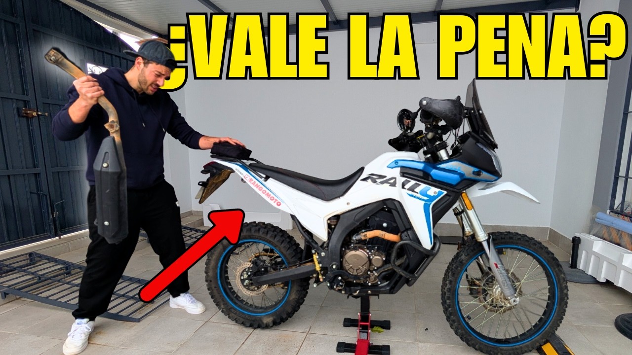 Escape AliExpress para Voge 300 Rally | Instalación, Comparativa y Precio 🔥