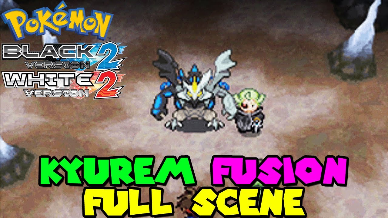 Pokemon Black 2 & White 2 - Kyurem Fusion Full Scene