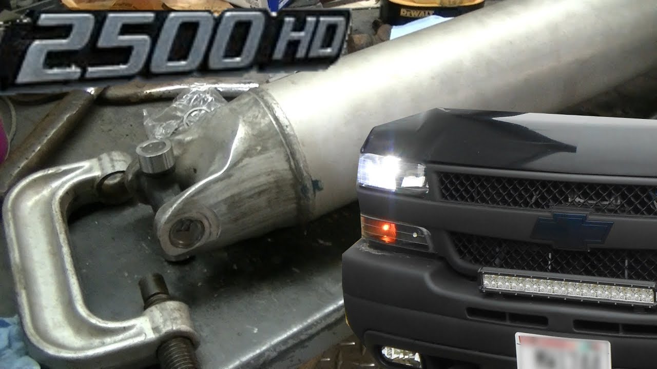 Silverado 2500HD U-Joint Replacement Aluminum Rear Driveshaft
