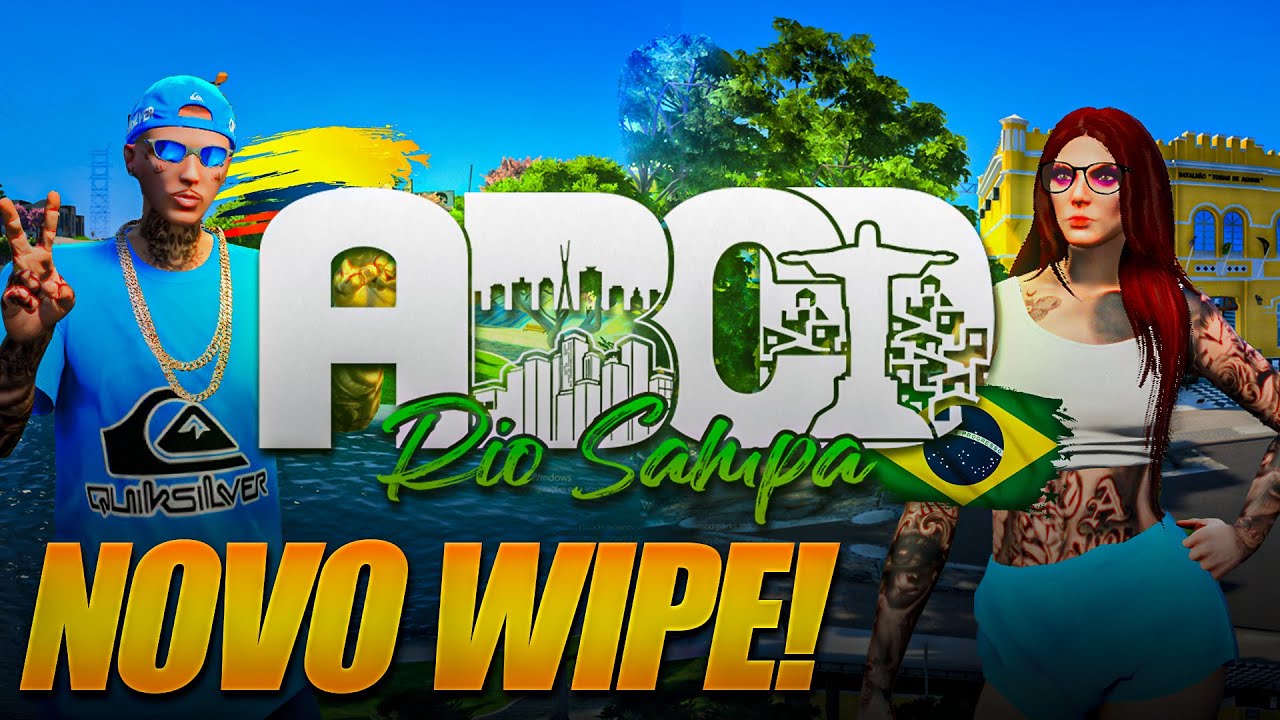 Novo Servidor de GTA RP no FIVEM: ABCD Rio Sampa *Imperdível* #gtarp #roleplay #fivem #abcdrp