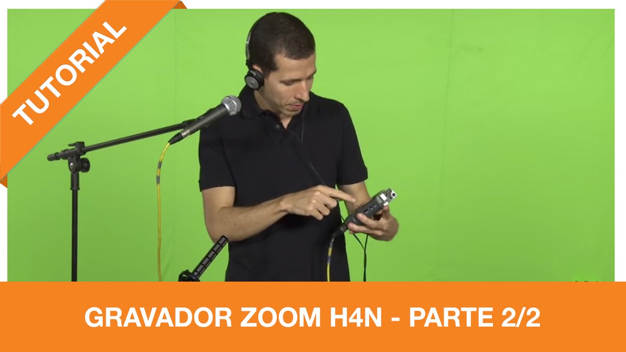 Tutoriais Foco Filmes - Gravador ZOOM H4n - parte 2/2