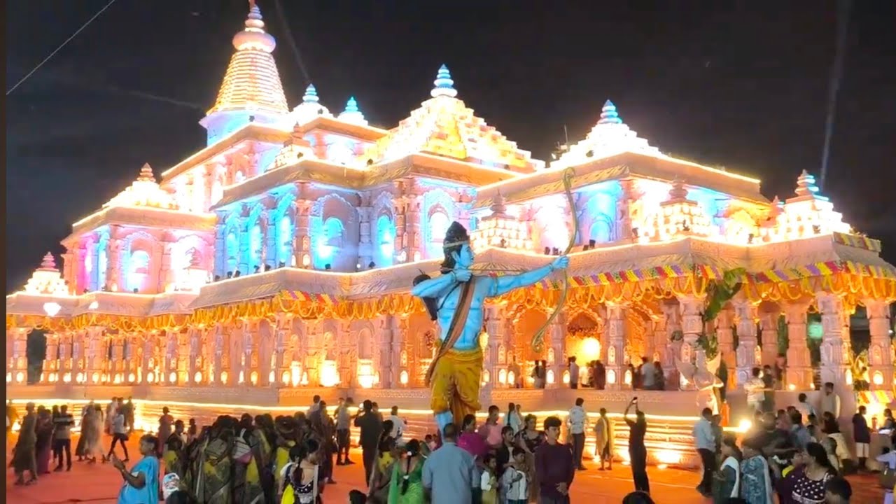 AYODHYA MANDIR AT VIJAYAWADA