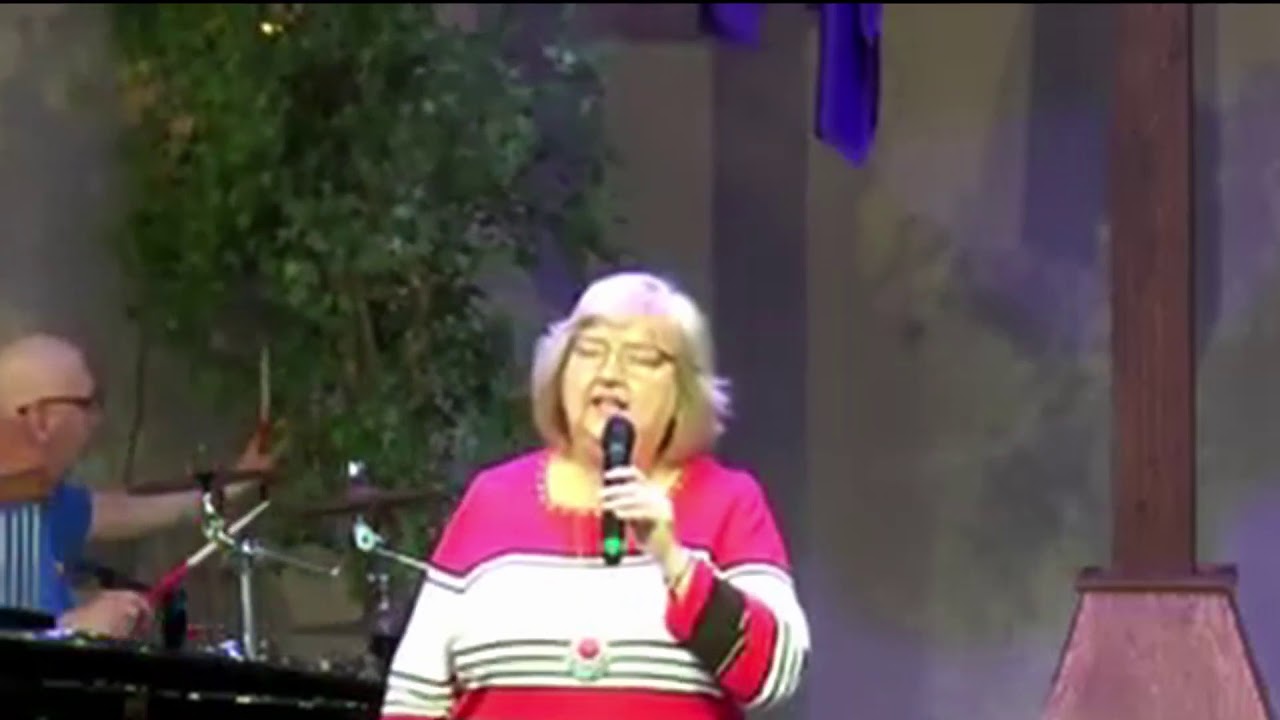 Fake tree falls on church worship drummer and he keeps going