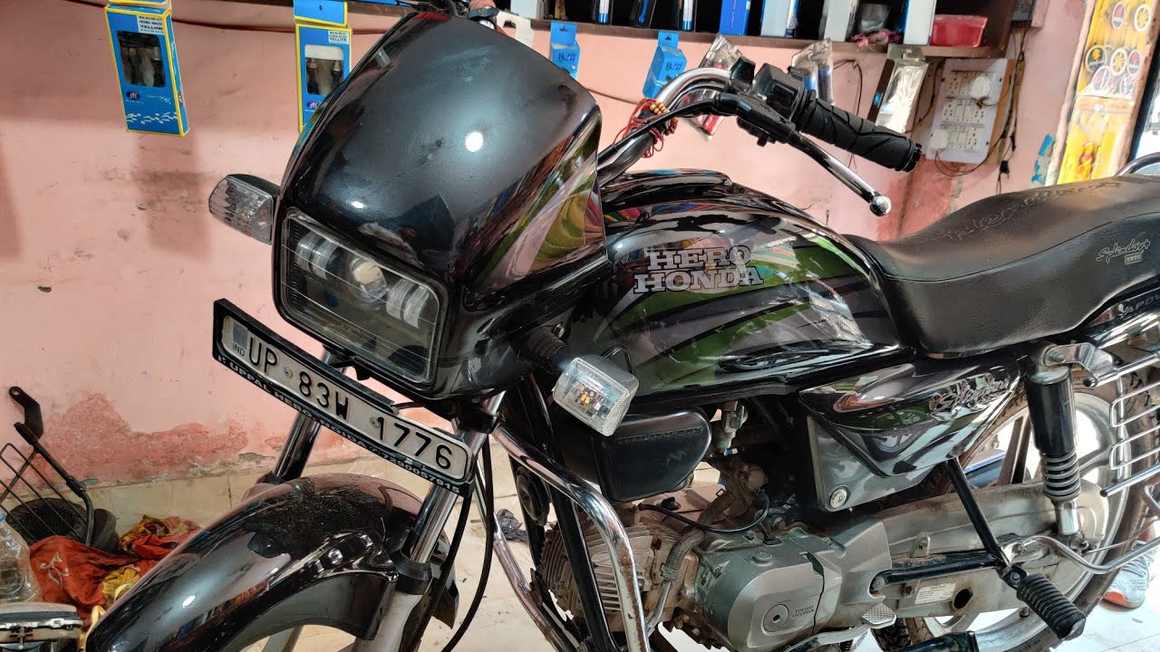 aisa ho jayega socha na tha hero splendor pro Full modified #splendor  #modifiedsplendor