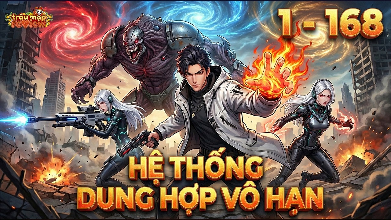 《C1 - 168》Ghép Súng Rác Thành Waifu Thần Thoại, Main Vả Mặt Phú Nhị Đại | Truyện 3D |Trâu Mặp Review