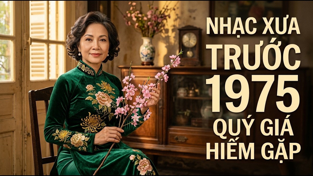 Nhạc Xưa Trước 1975 Bản Gốc Hiếm Có Khó Tìm - Tuyển Tập Nhạc Vàng Đắt Giá Vượt Thời Gian