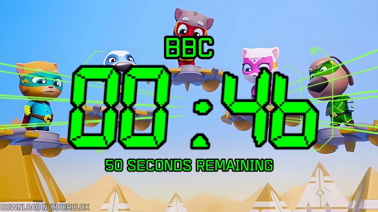 BBC News 100 Seconds Timer Countdown (Font used: Idk) (Subscribe for More)