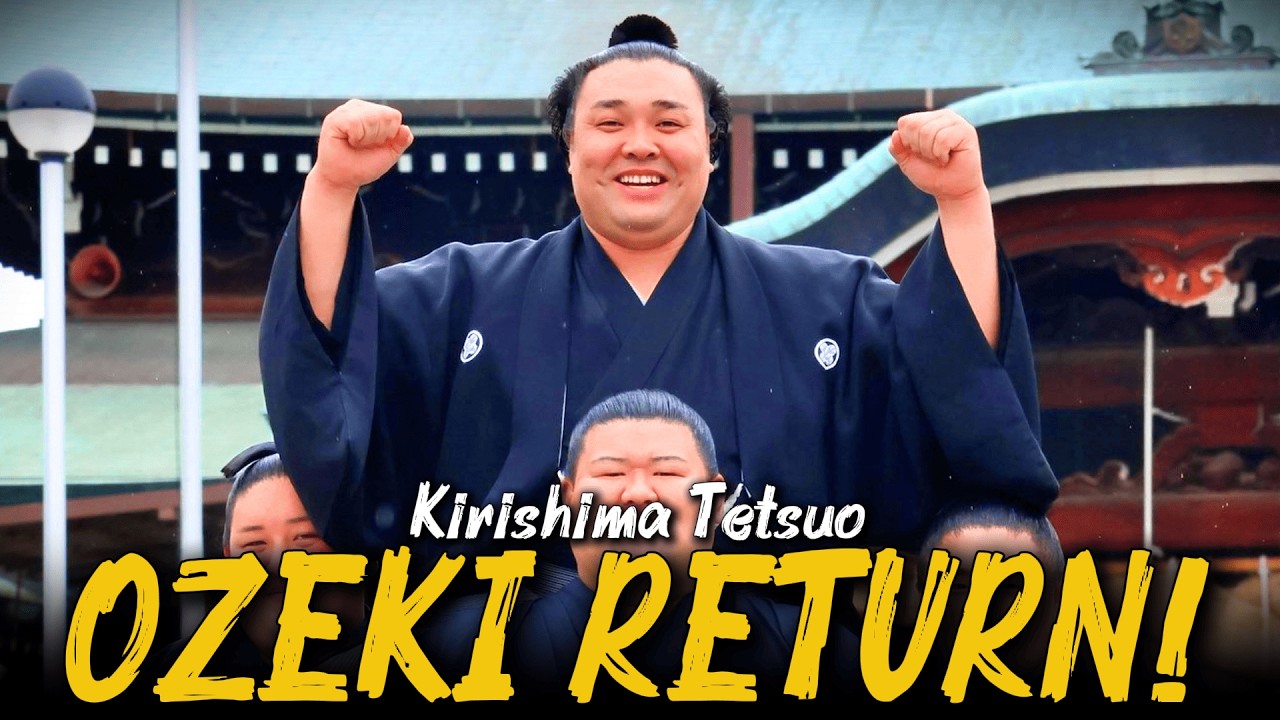 Kirishima Officially Returns to Ozeki