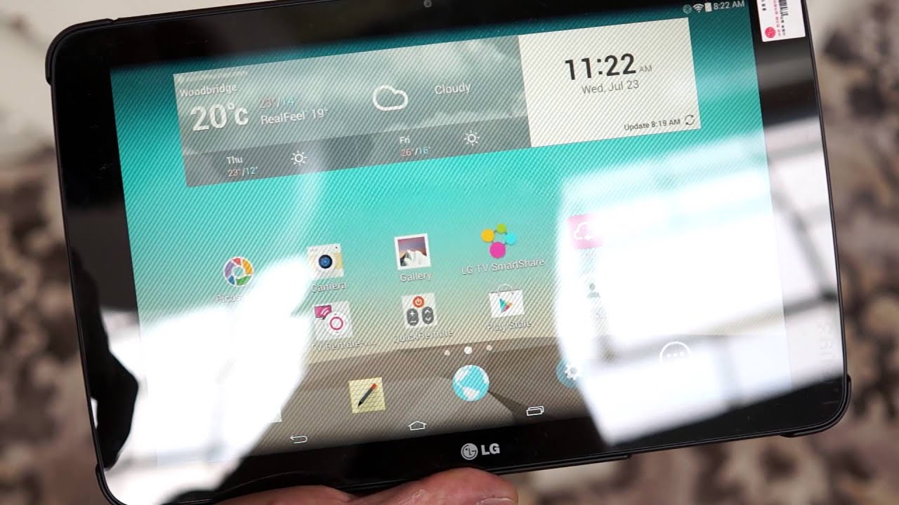 LG G Pad 10.1 Hands-on - MobileSyrup.com
