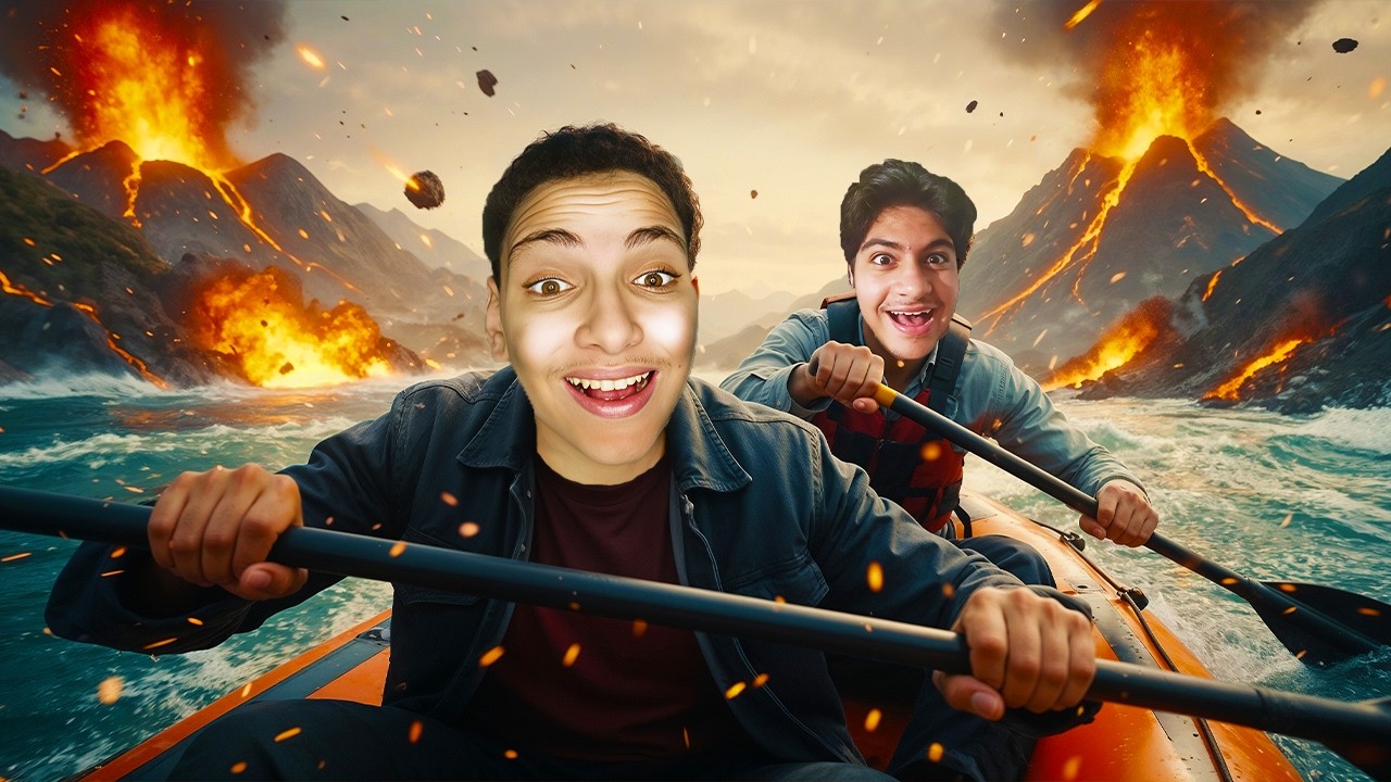 ما كنتش مصدق إن ده هيحصل !!😨🛶 محبوسين في مركب واحد (الجزء التاني)