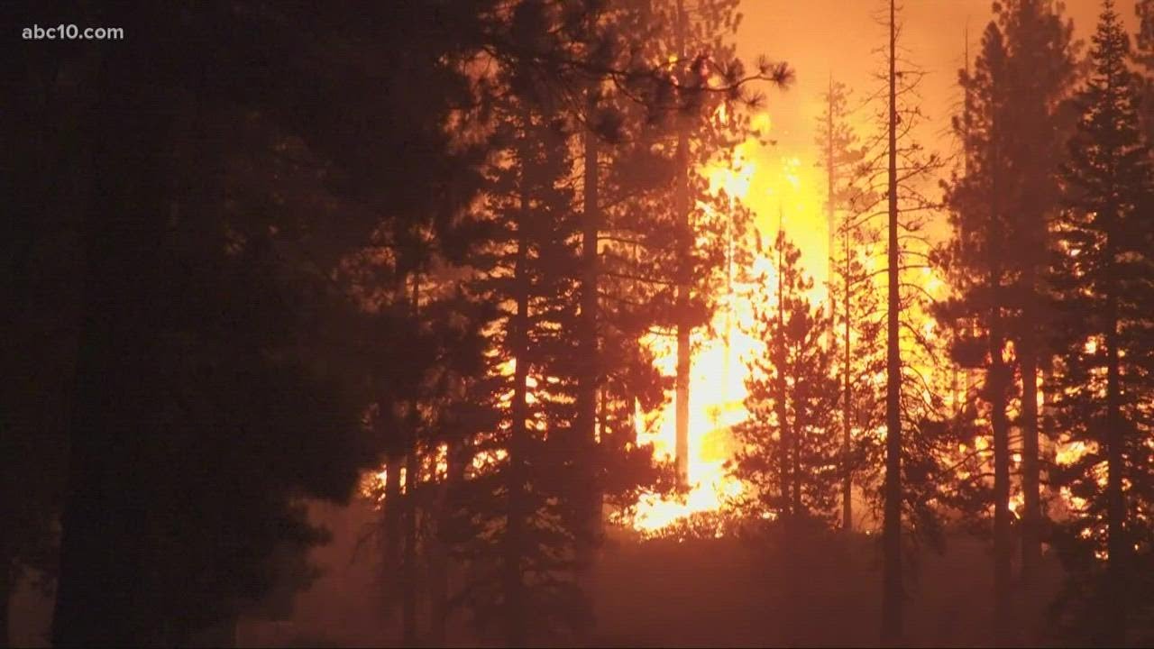 Caldor Fire stretches east into Tahoe, Christmas Valley area - Aug. 30, 2021 | California Wildfire