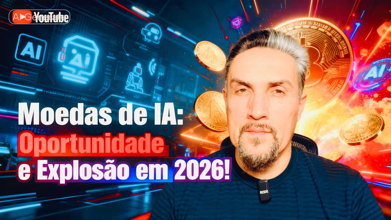 CRIPTOS DE IA : AS PR&Oacute;XIMAS GEMAS QUE PODEM EXPLODIR EM 2026