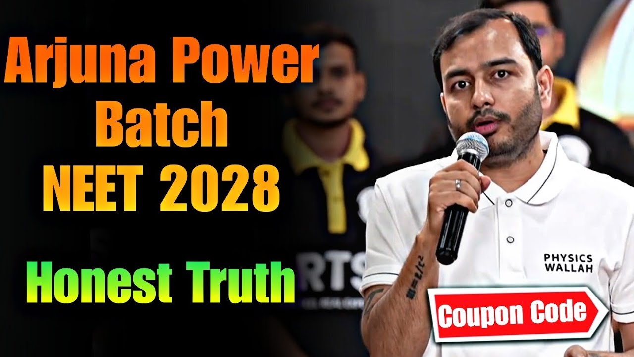 Arjuna Power Batch NEET Target 2028  Coupon Code |  Arjuna Power Batch NEET Coupon Code 2028 | Fast